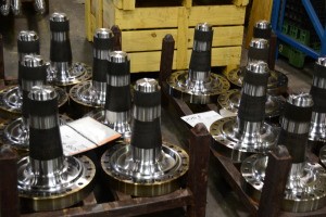 U.S. Axle makes axles, shafts and cylinders of all kinds, including axle and output shafts, stub and keyed shafts, pins, armature shafts as well as all induction hardened cylinders.