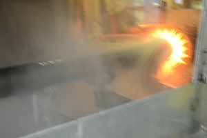 Manufacturing made-to-spec shafts in factory